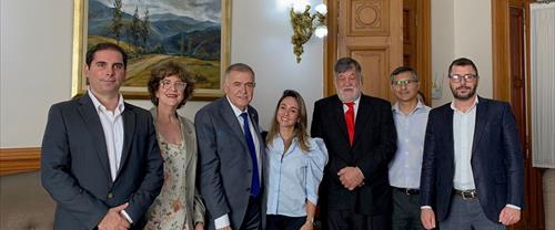 El gobernador, Osvaldo Jaldo, se reunió con miembros de la Unión Industrial de Tucumán