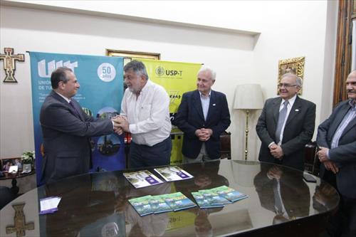 Se celebro un convenio entre la UIT y la USP-T