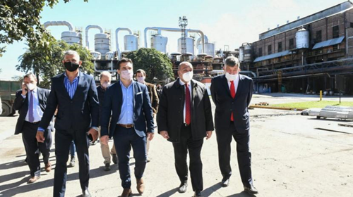 El Gobernador de Tucumán visitó a nuestro socio Los Balcanes