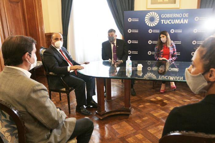 El Gobernador recibió a las nuevas autoridades de UIT