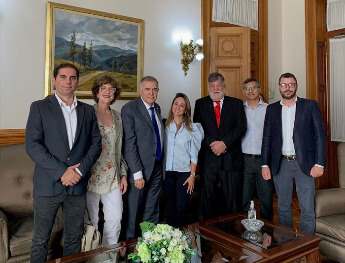El gobernador, Osvaldo Jaldo, se reunió con miembros de la Unión Industrial de Tucumán
