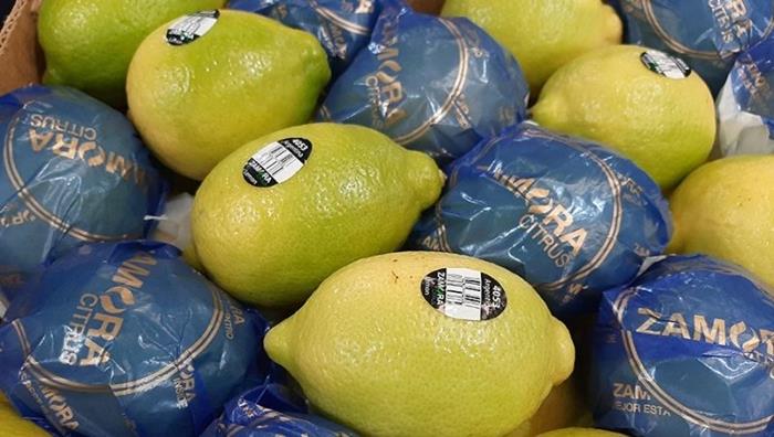 Zamora Citrus envía 650 toneladas de limones al mercado chino